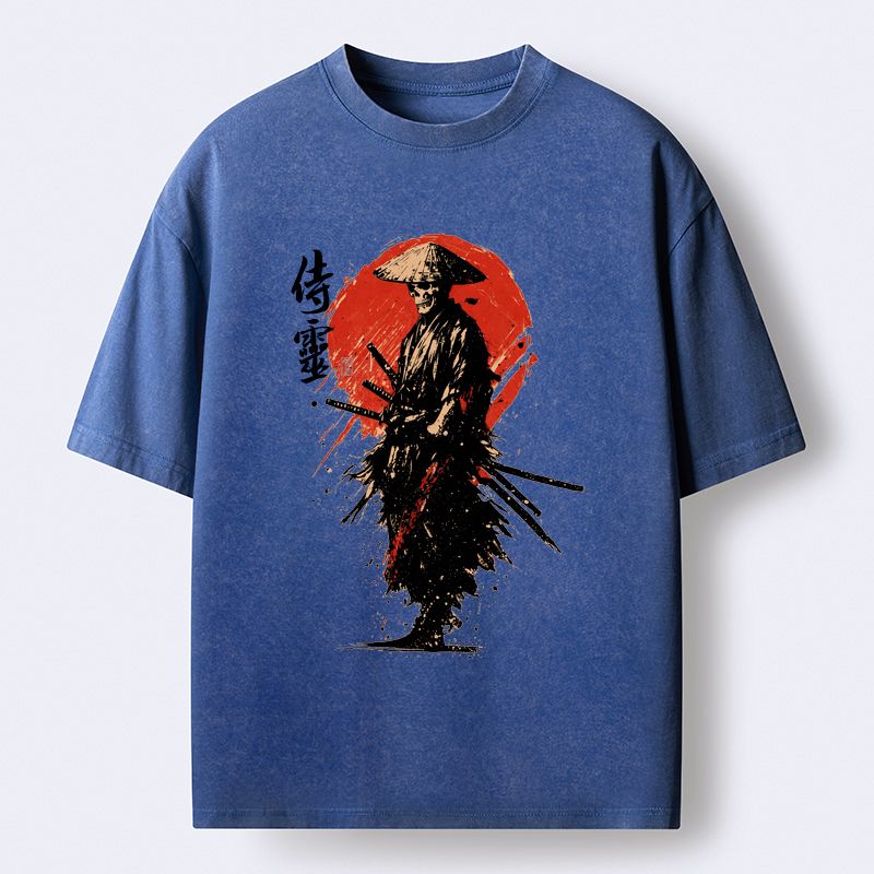 Japanese vintage samurai t-shirt
