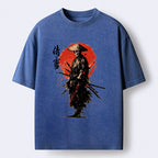 Japanese vintage samurai t-shirt