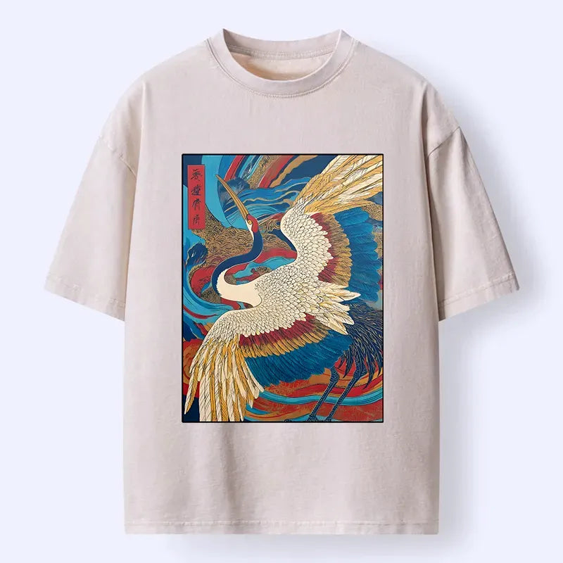 Super Soft Cotton Crane Unisex Shirt