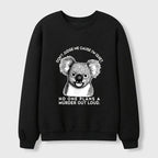 Quiet Minds Big Plans Waffle Sweatshirt
