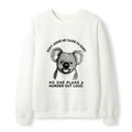 Quiet Minds Big Plans Waffle Sweatshirt