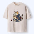 Best Seller Japanese Cat T-Shirt for Summer
