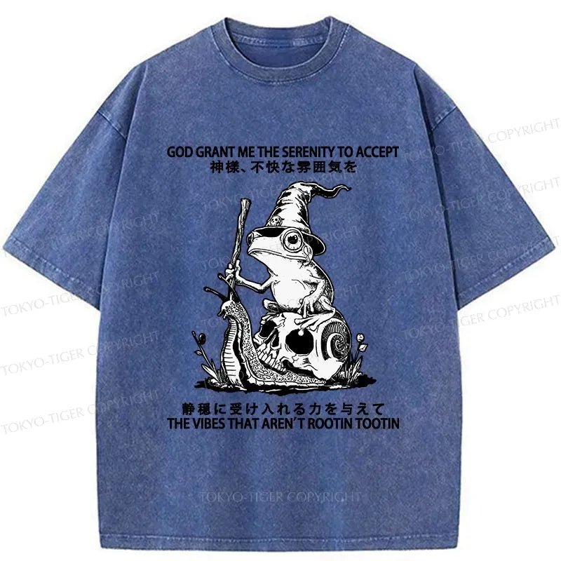 Japanese Washed T-Shirt for Daily Wear