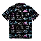 Black Japanese Shirt with Free Shipping
