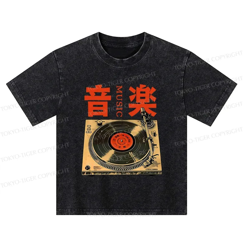Japanese Vintage Washed Kids T-Shirt