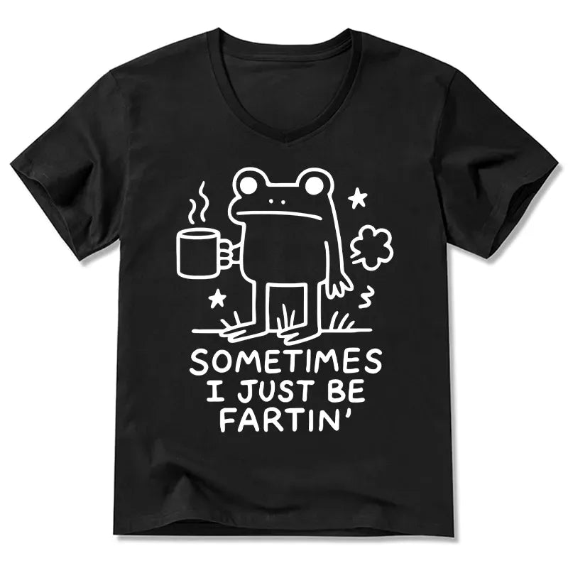 Comfortable Classic V-Neck T-Shirt for Summer