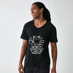Japanese Unisex Cotton V-Neck T-Shirt