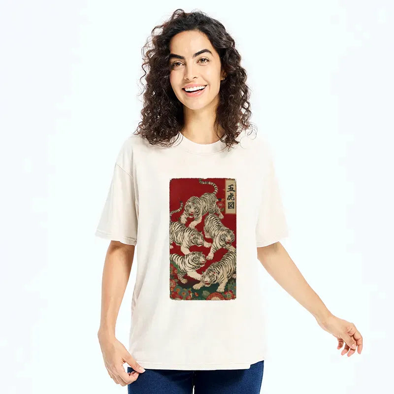 Best Seller Vintage Japanese Tiger T-Shirt