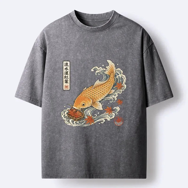 Vintage Kyoto Lion T-Shirt for Daily Wear
