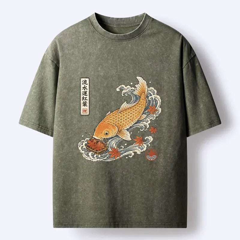 Vintage Kyoto Lion T-Shirt for Daily Wear
