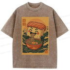 Vintage Japanese food tee for gift for him