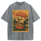 Kyoto lion unisex t-shirt for summer vacation