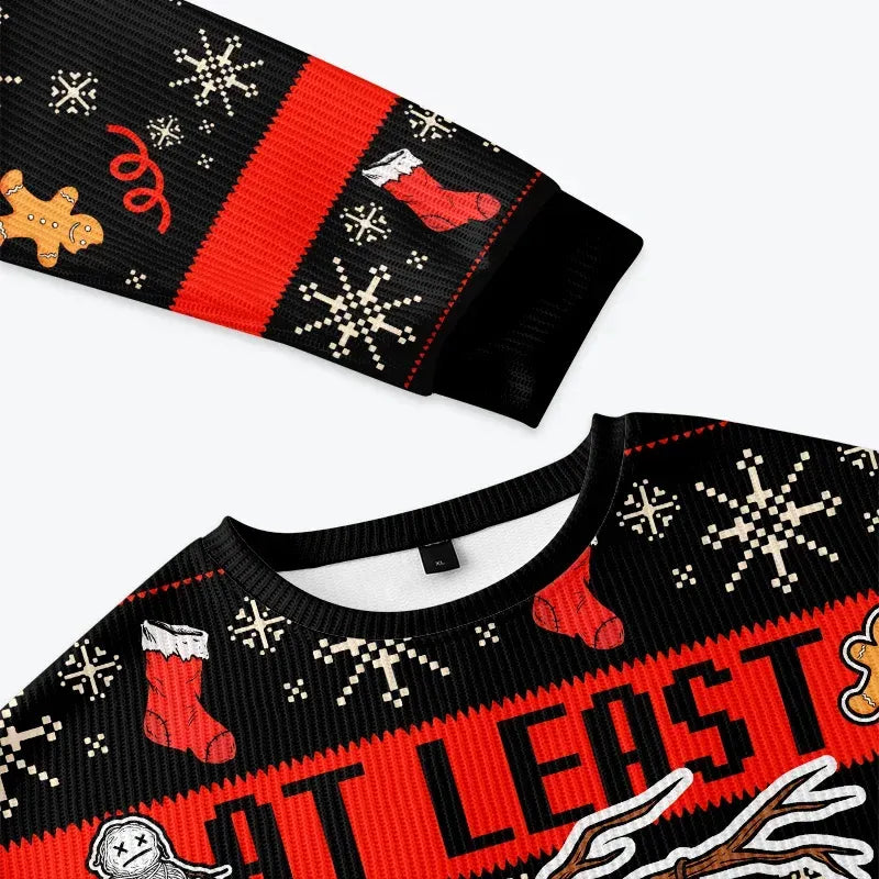 traditional japanese ugly christmas sweatshirt gift idea