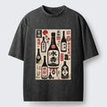 Japanese Washed T-Shirt for Daily Wear