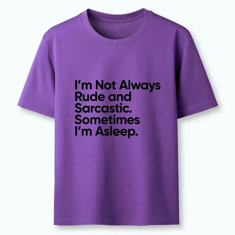 Sarcastic Funny Meme T-Shirt for Daily Wear