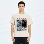 Vintage Kyoto-Lion Washed T-Shirt Free Shipping