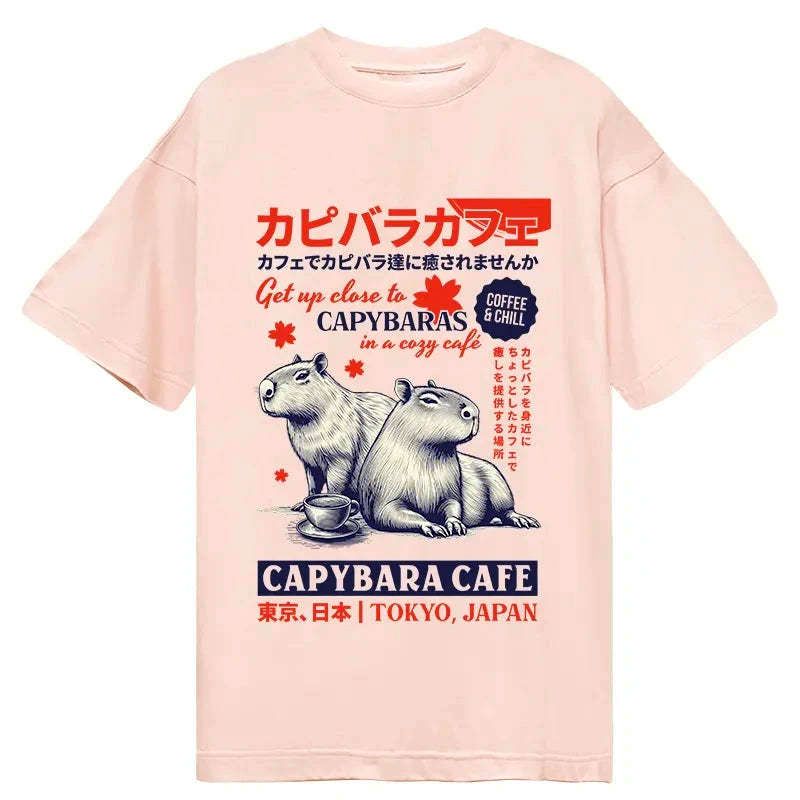 unisex capybara t-shirt free shipping