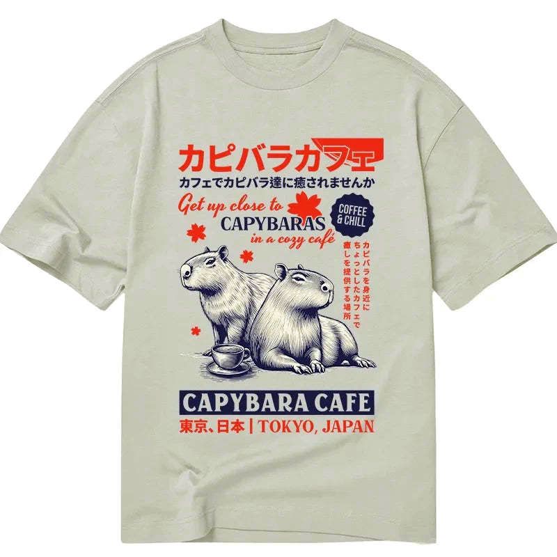 Kyoto-Lion Tokyo Japan Capybara Cafe Classic T-Shirt