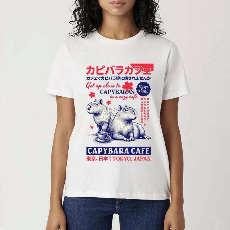 unisex capybara t-shirt free shipping