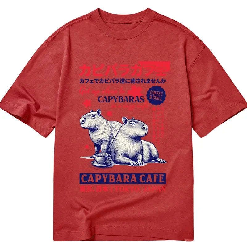 kyoto lion capybara shirt gift idea