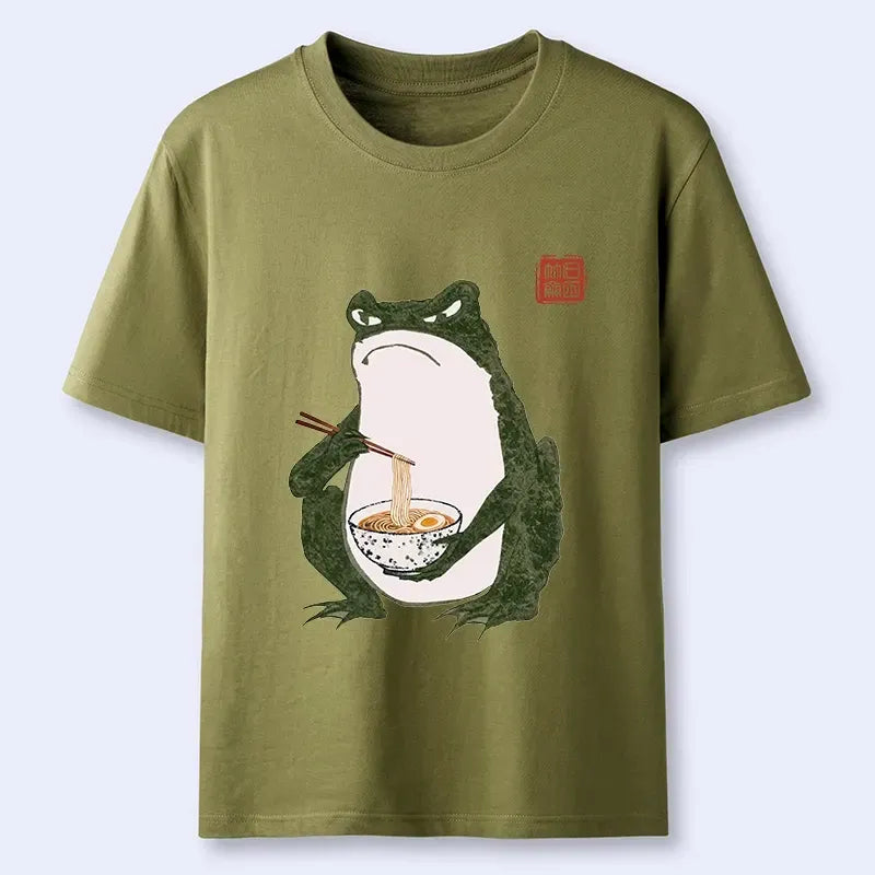 Classic Japanese Streetwear T-Shirt for Vacation