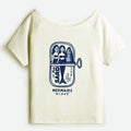 Kyoto-Lion Mermaid Can Off Shoulder T-Shirt