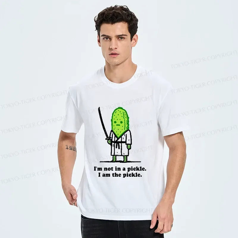 Trendy Kyoto Cucumber Samurai T-Shirt