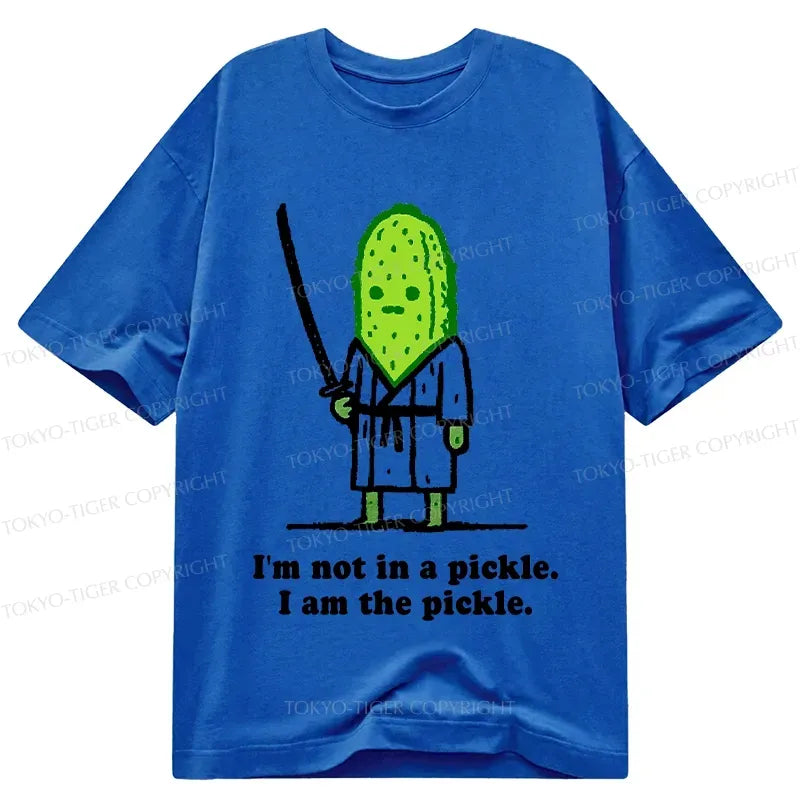 Trendy Kyoto Cucumber Samurai T-Shirt