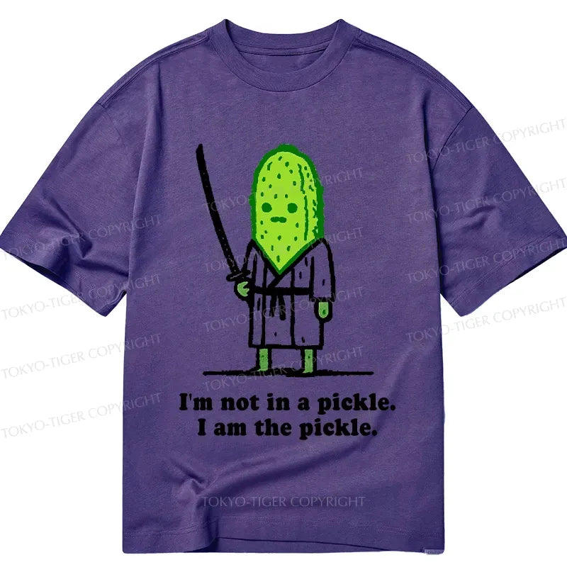 Trendy Kyoto Cucumber Samurai T-Shirt