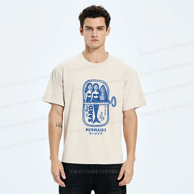Japanese Washed T-Shirt for Summer