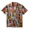 Orange Aloha Shirt for Street Style