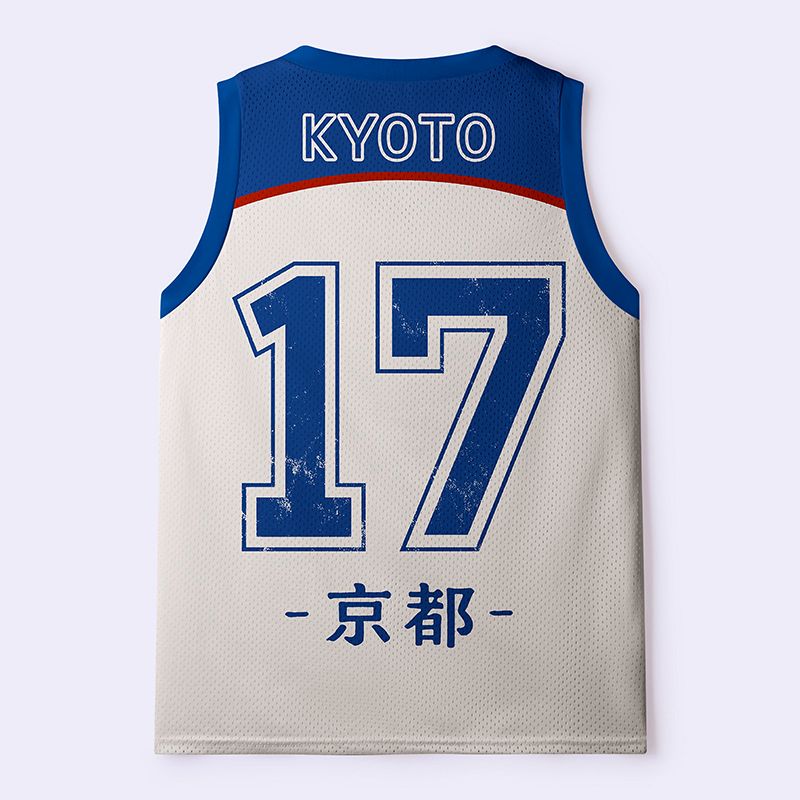 Kyoto Lion Scenes Mesh Tank Top