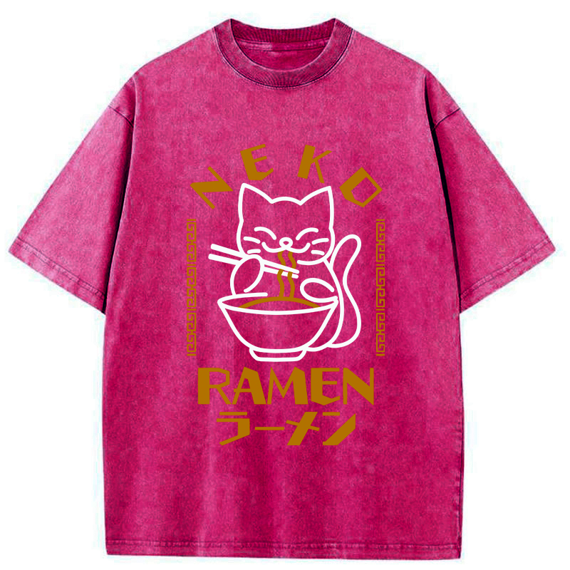 kyoto lion washed t-shirt streetwear