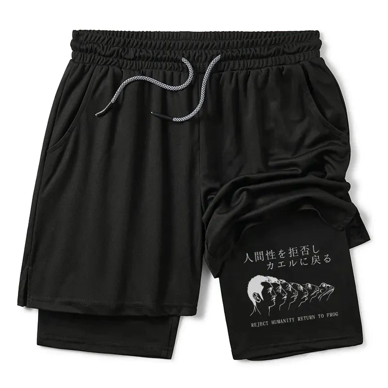 Kyoto-Lion Return To Frog Training Shorts