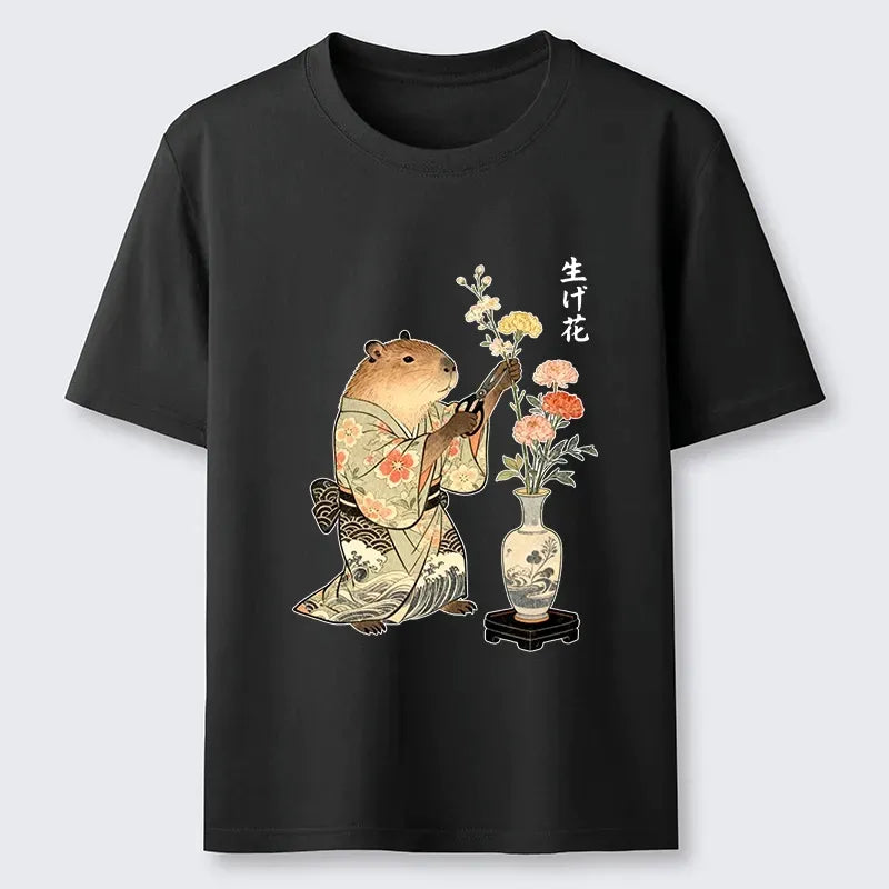 Classic Capybara T-Shirt for Daily Wear