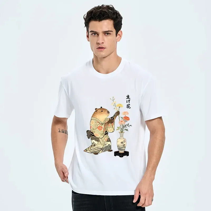 Classic Capybara T-Shirt for Daily Wear