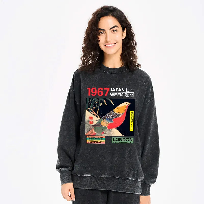 vintage washed unisex sweatshirt premium quality