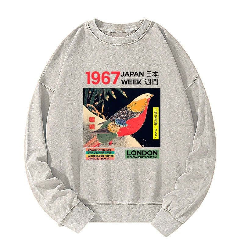 japanese art sweatshirt for streetwear