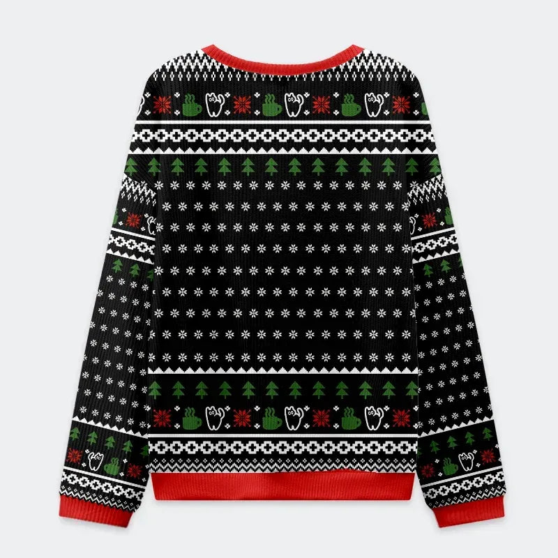 japanese christmas ugly sweatshirt for men