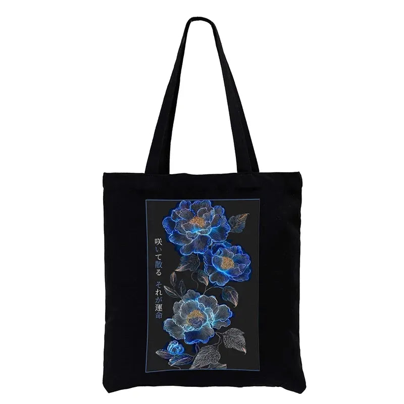 Japanese Canvas Tote Bag for Everyday