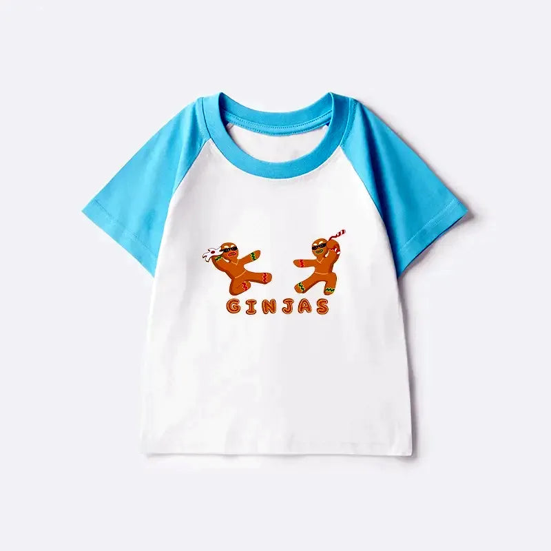 Japanese Ninja Kids Raglan T-Shirt