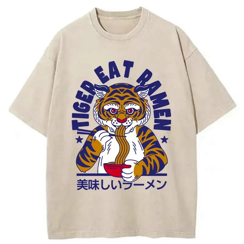 kyoto lion funny cat tee streetwear