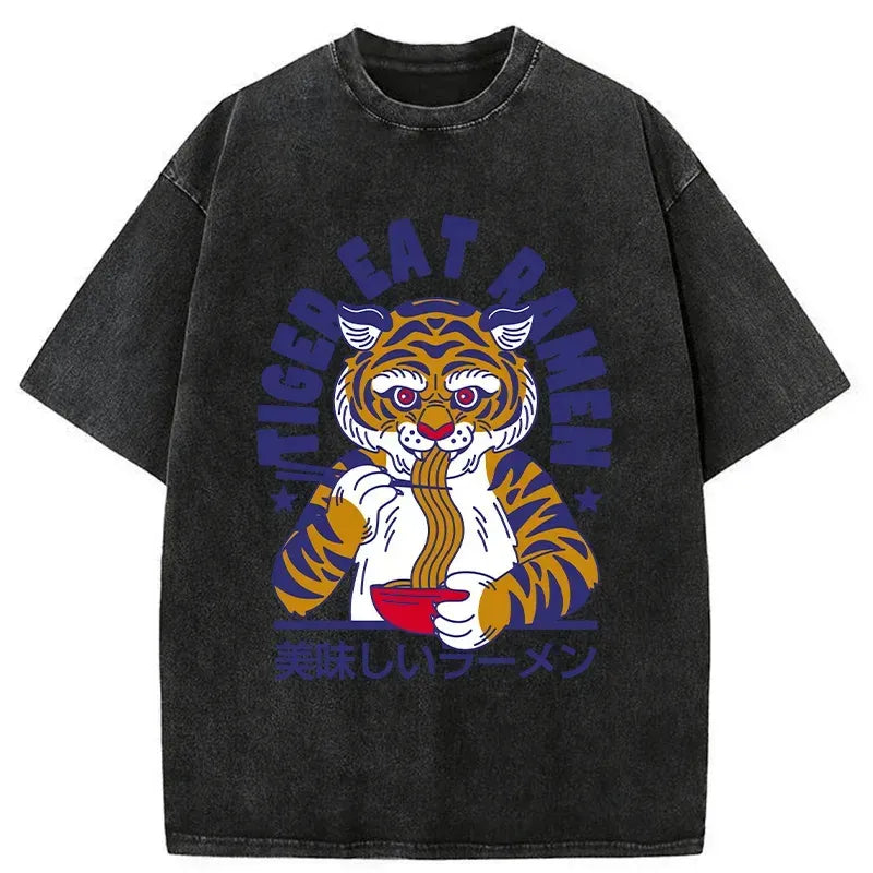 kyoto lion funny cat tee streetwear