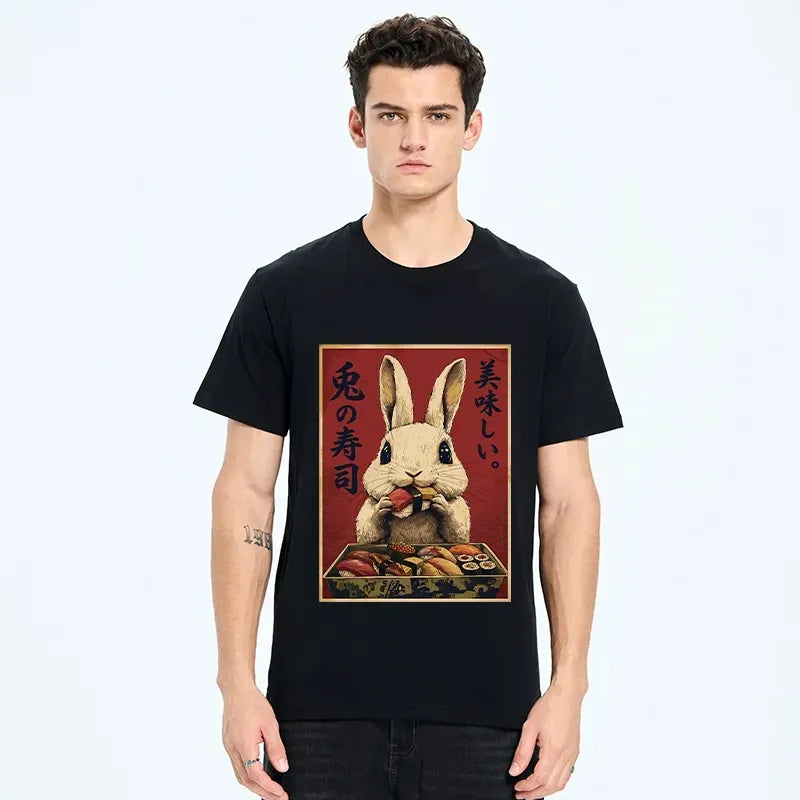 Kyoto-Lion Rabbit¡¯s Sushi Feast Classic T-Shirt