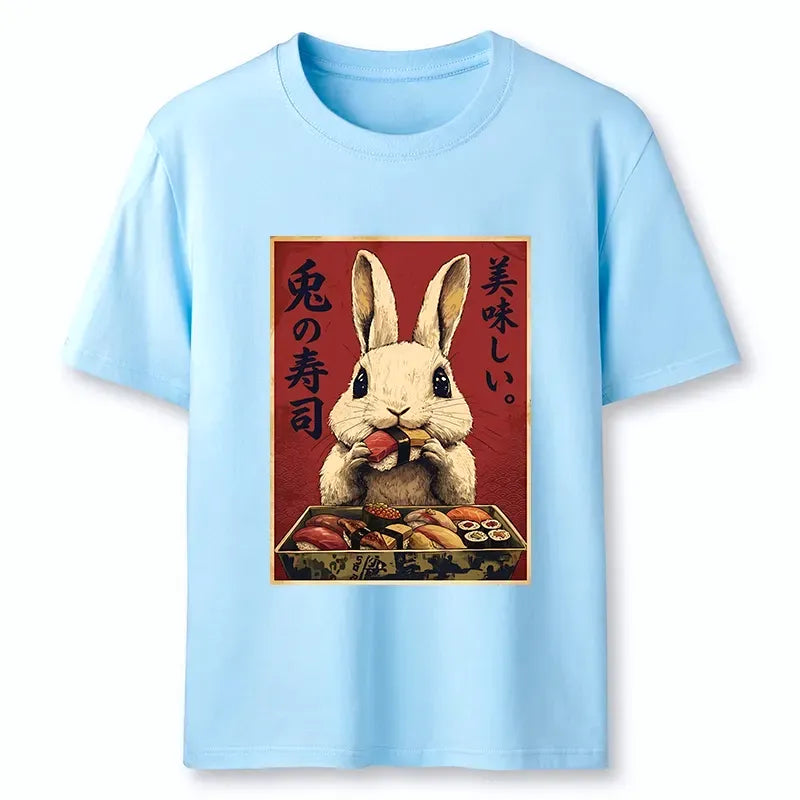 Kyoto-Lion Rabbit¡¯s Sushi Feast Classic T-Shirt