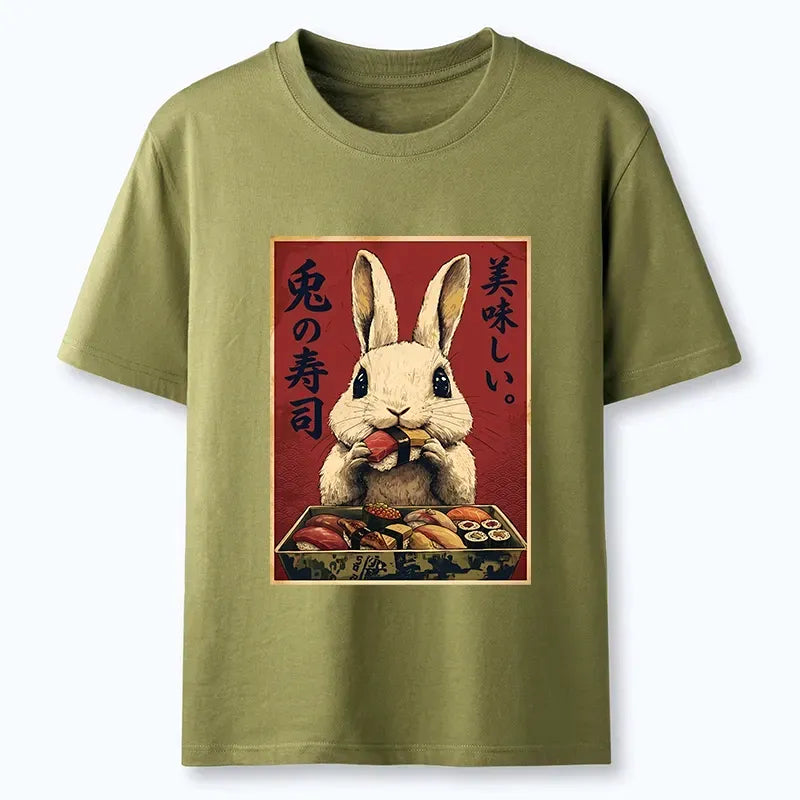 Kyoto-Lion Rabbit¡¯s Sushi Feast Classic T-Shirt