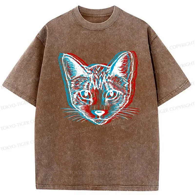 Washed Kyoto Lion Tee with Free Shipping