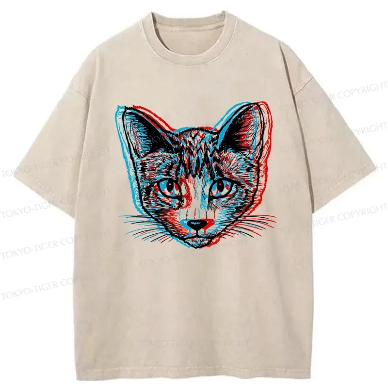 Comfortable Unisex Cat T-Shirt for Daily Wear