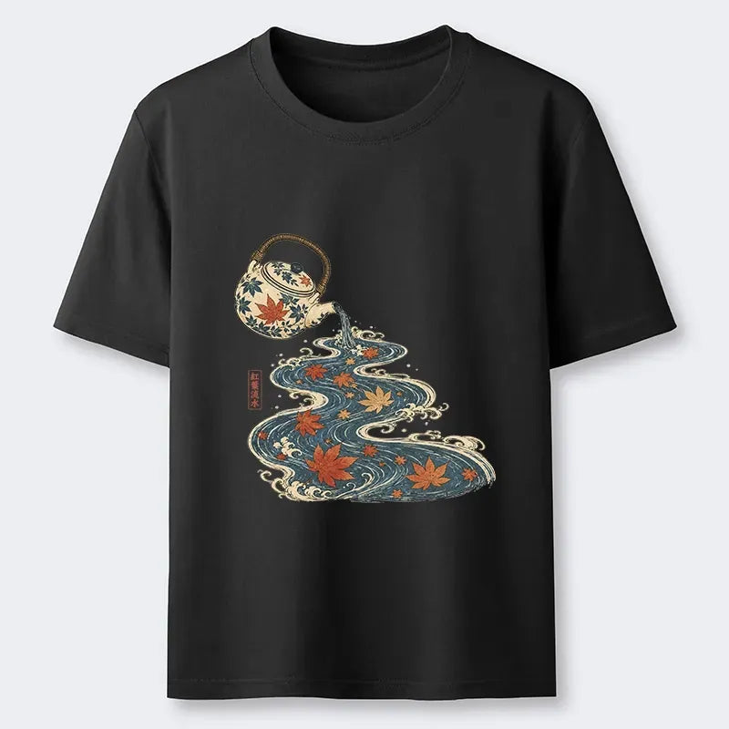 Vintage Ukiyo-e Tea Pot T-Shirt Limited Edition