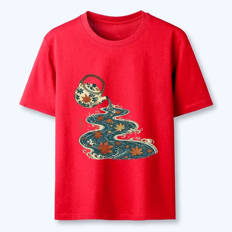 Vintage Ukiyo-e Tea Pot T-Shirt Limited Edition